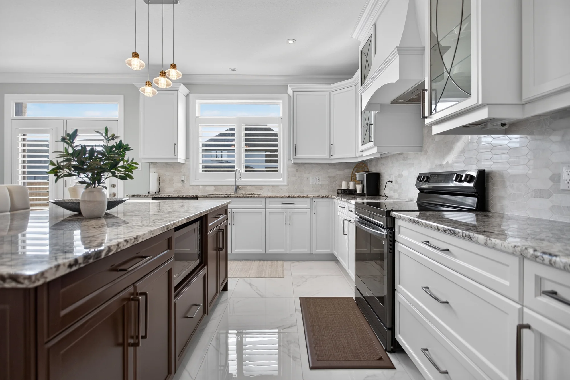Real estate primary bedroom photography in London, Ontario