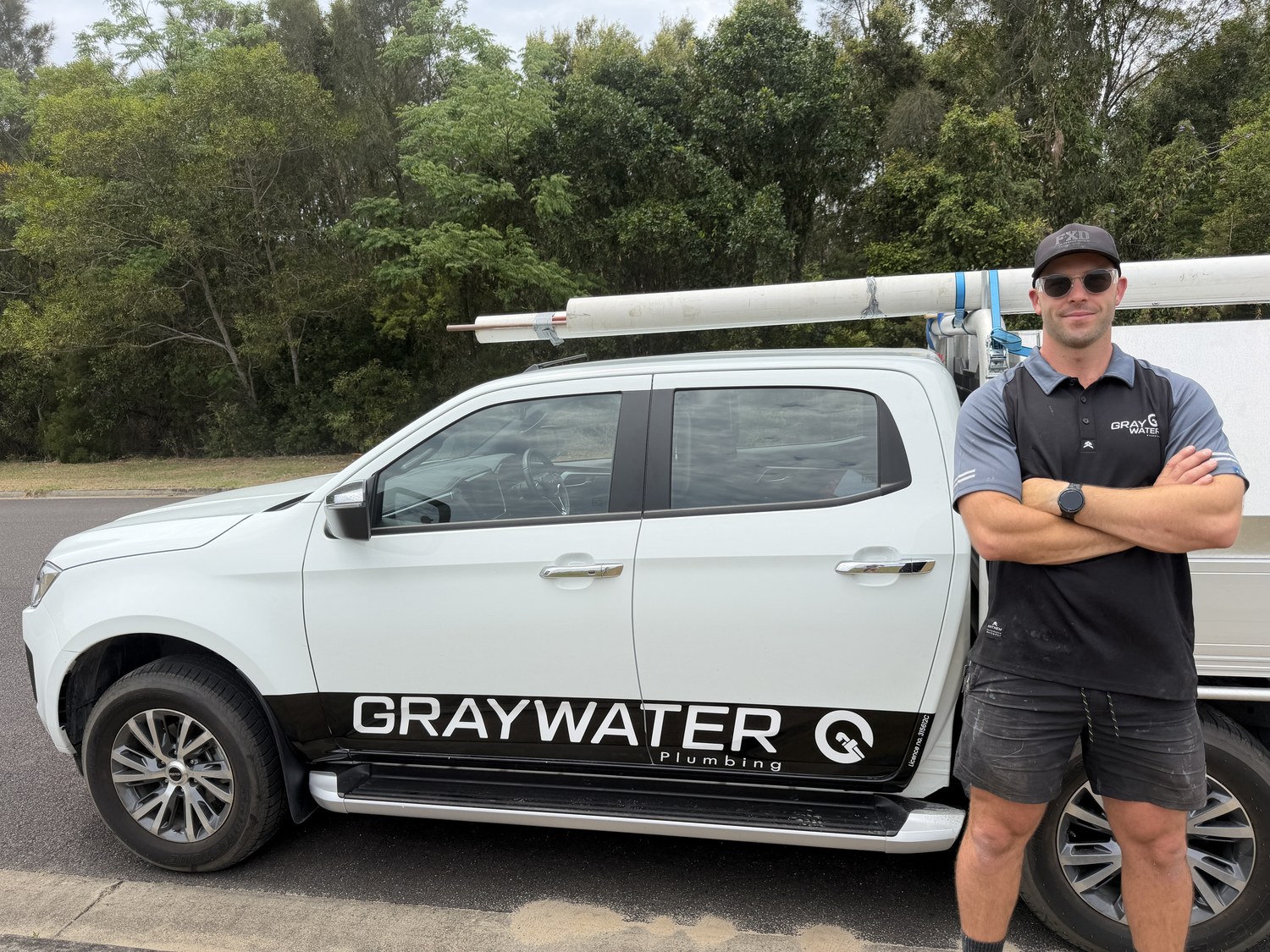 Graywater Plumbing vehicle servicing Northern NSW