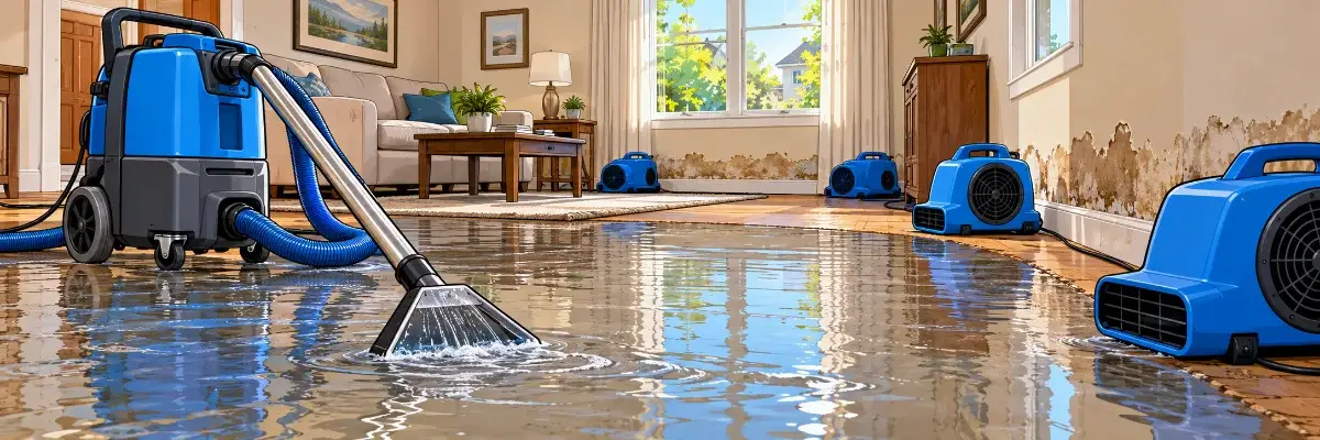 Water damage photo