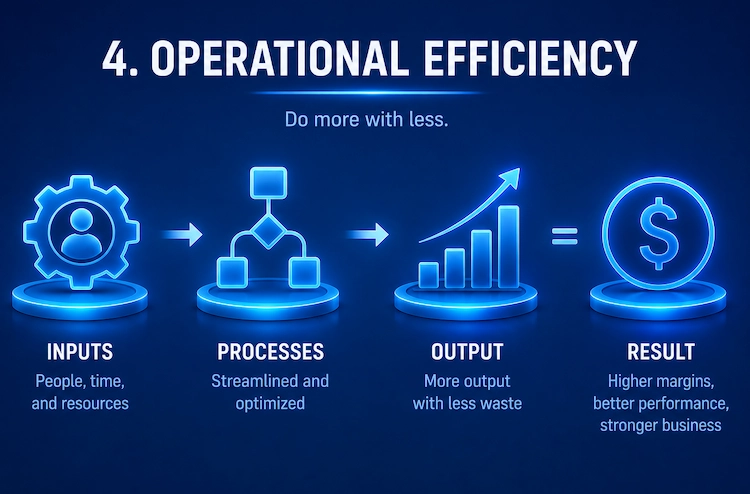 Operational Efficiency Diagram