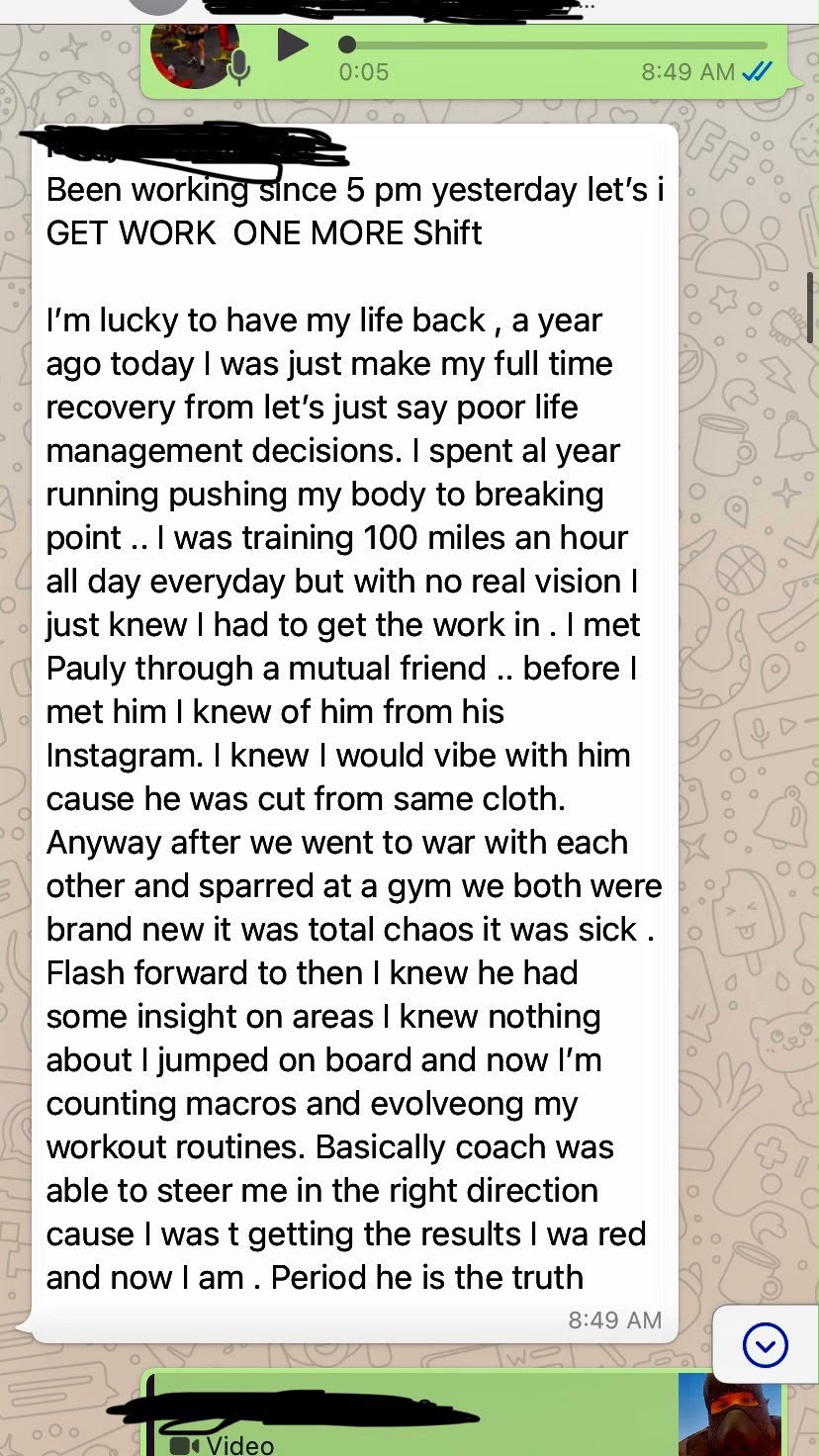 Client text testimonial 28