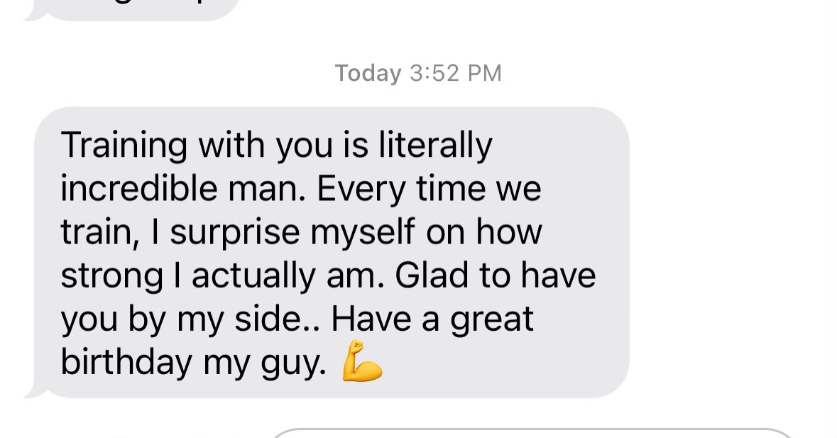 Client text testimonial 17