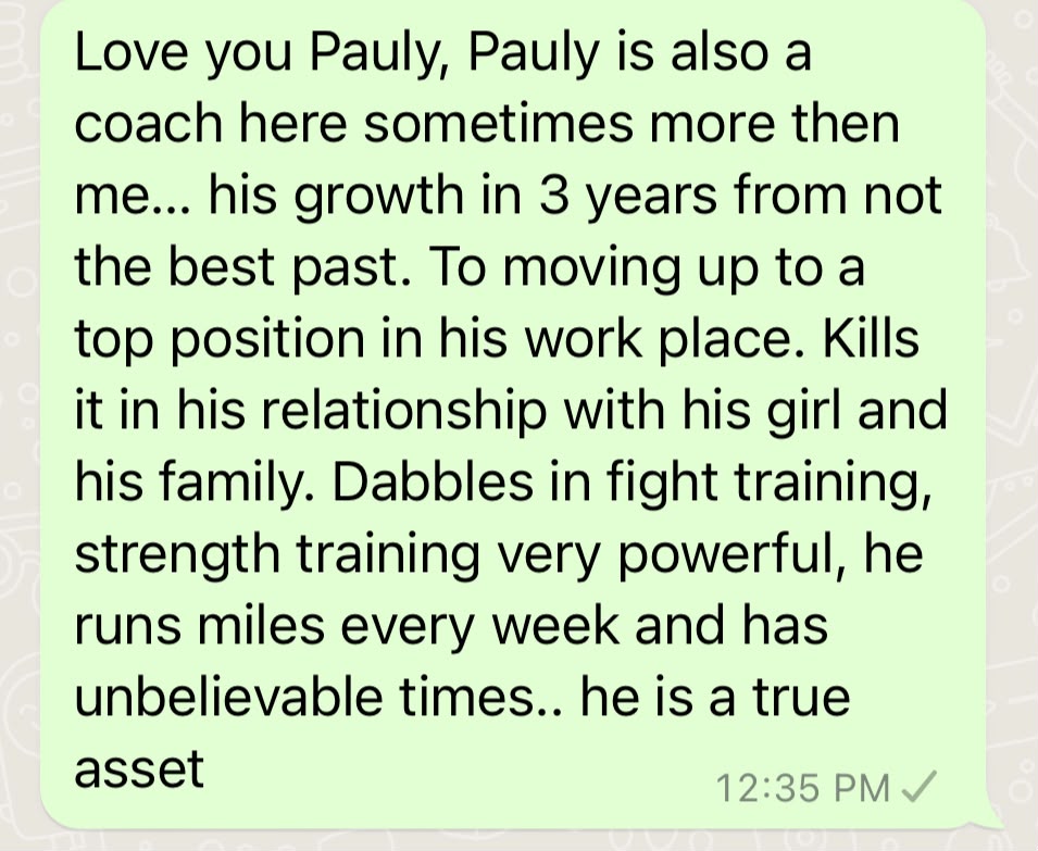 Client text testimonial 15