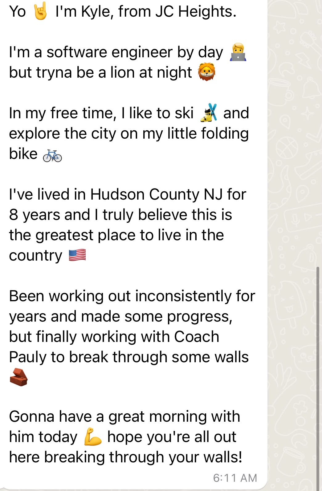 Client text testimonial 11