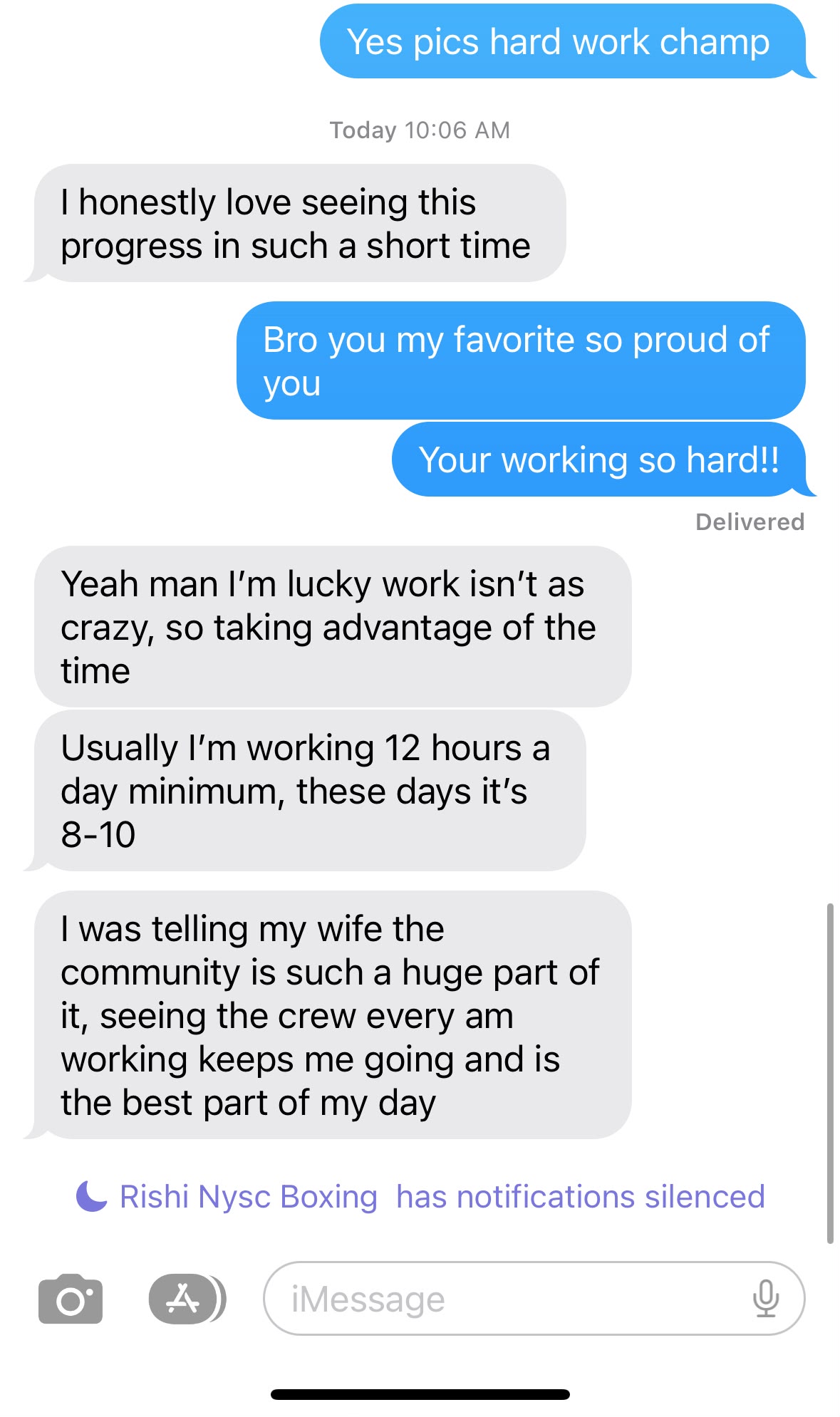 Client text testimonial 10