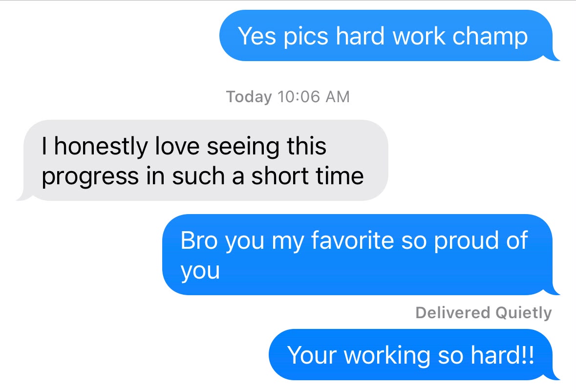 Client text testimonial 12
