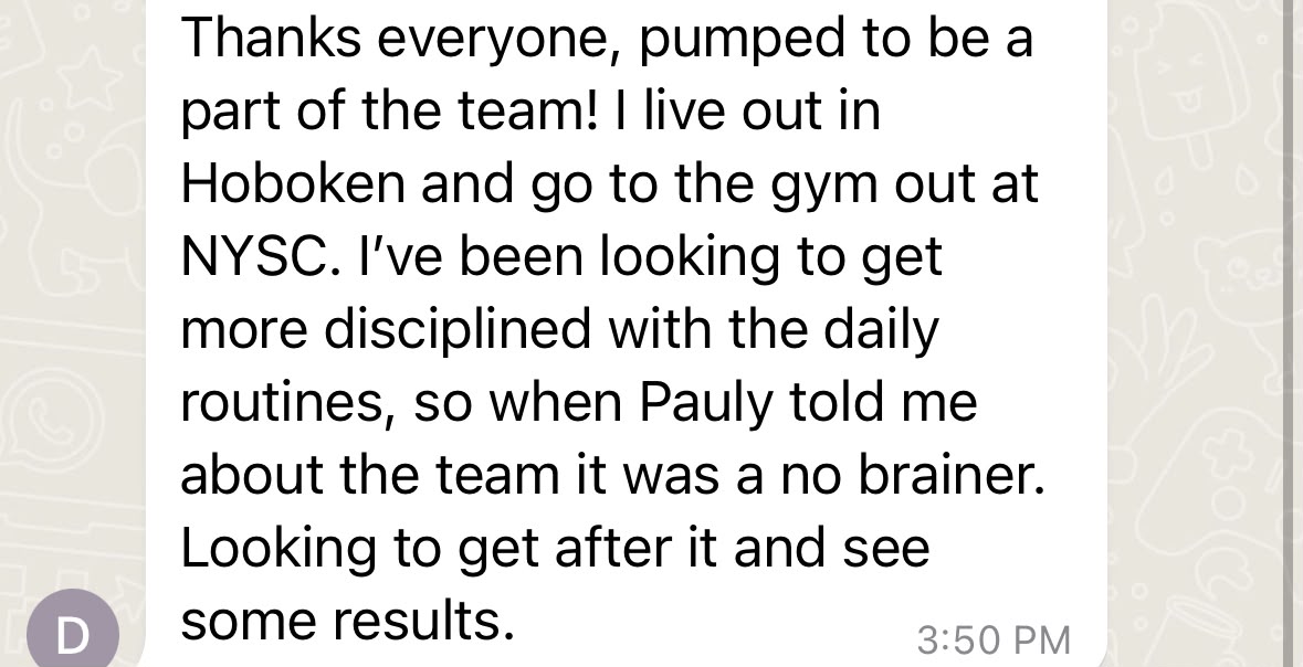 Client text testimonial 6