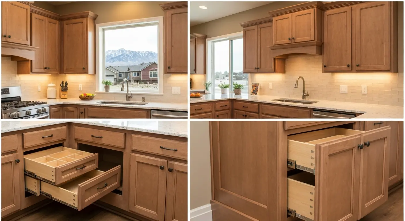 Custom kitchen cabinets