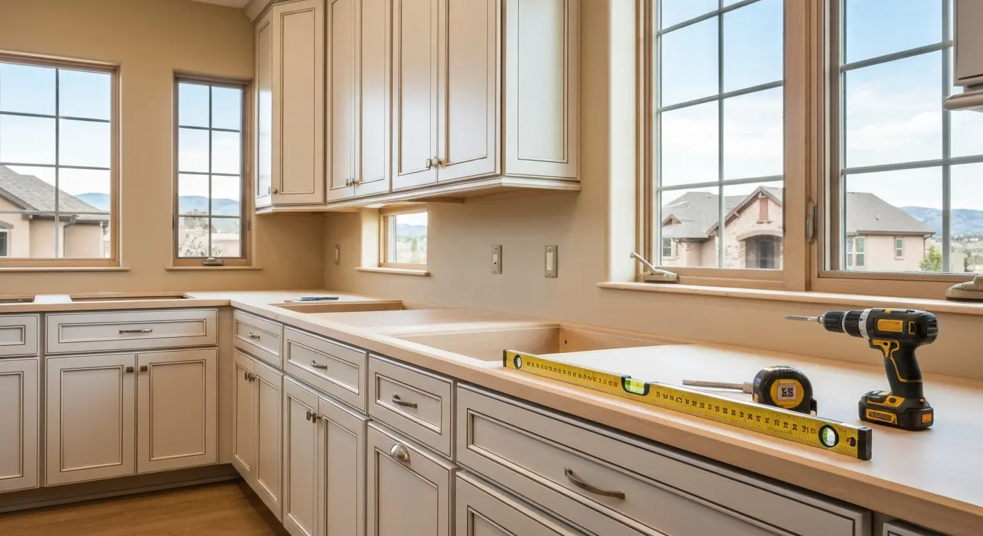 Custom kitchen cabinets