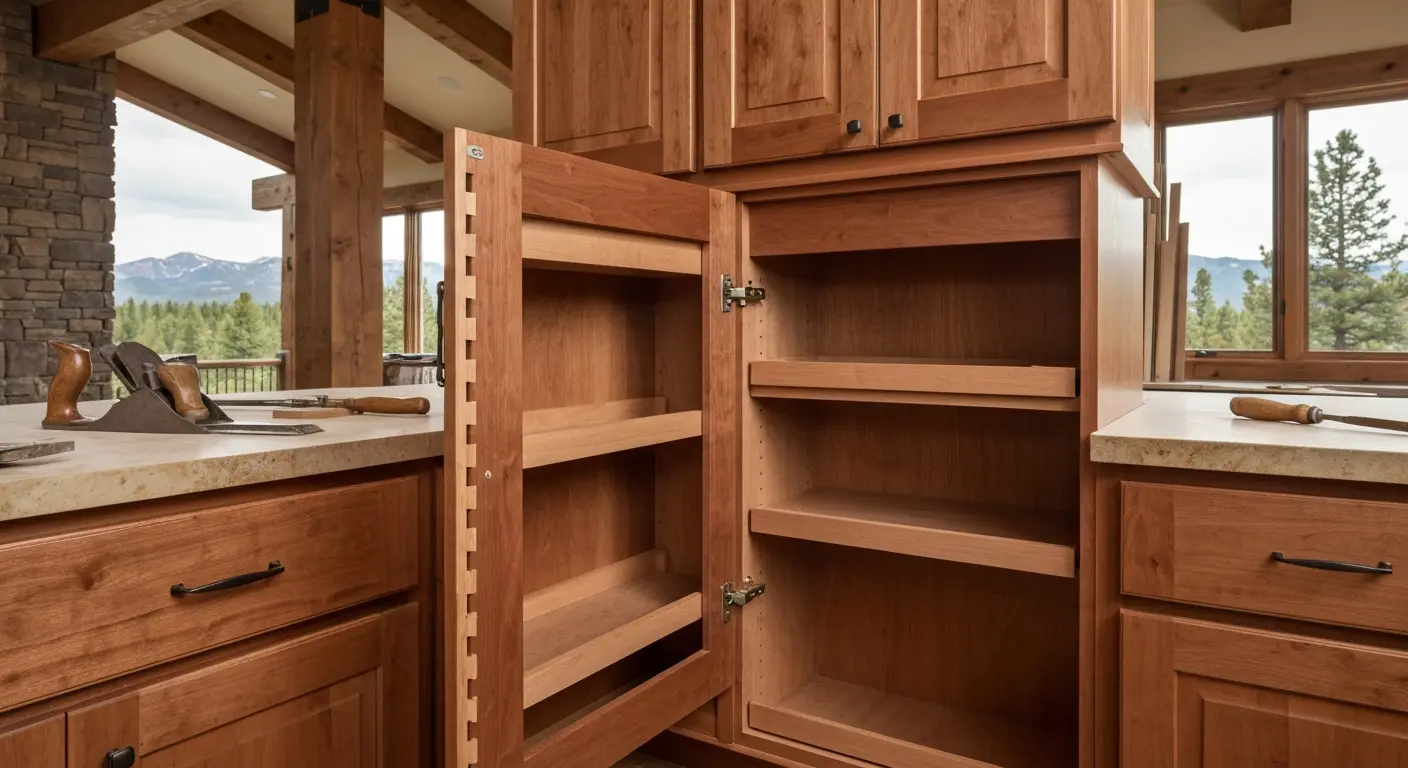 Custom kitchen cabinetry