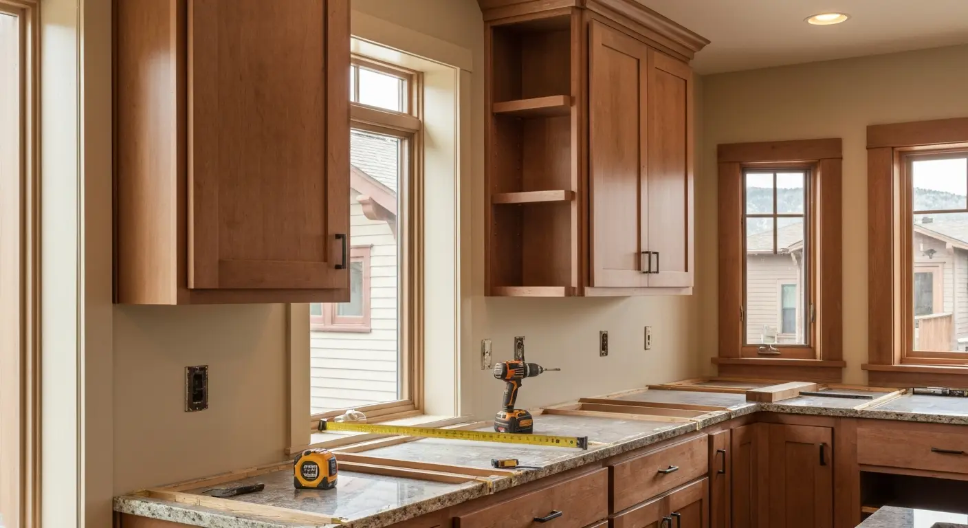 Kitchen cabinet project