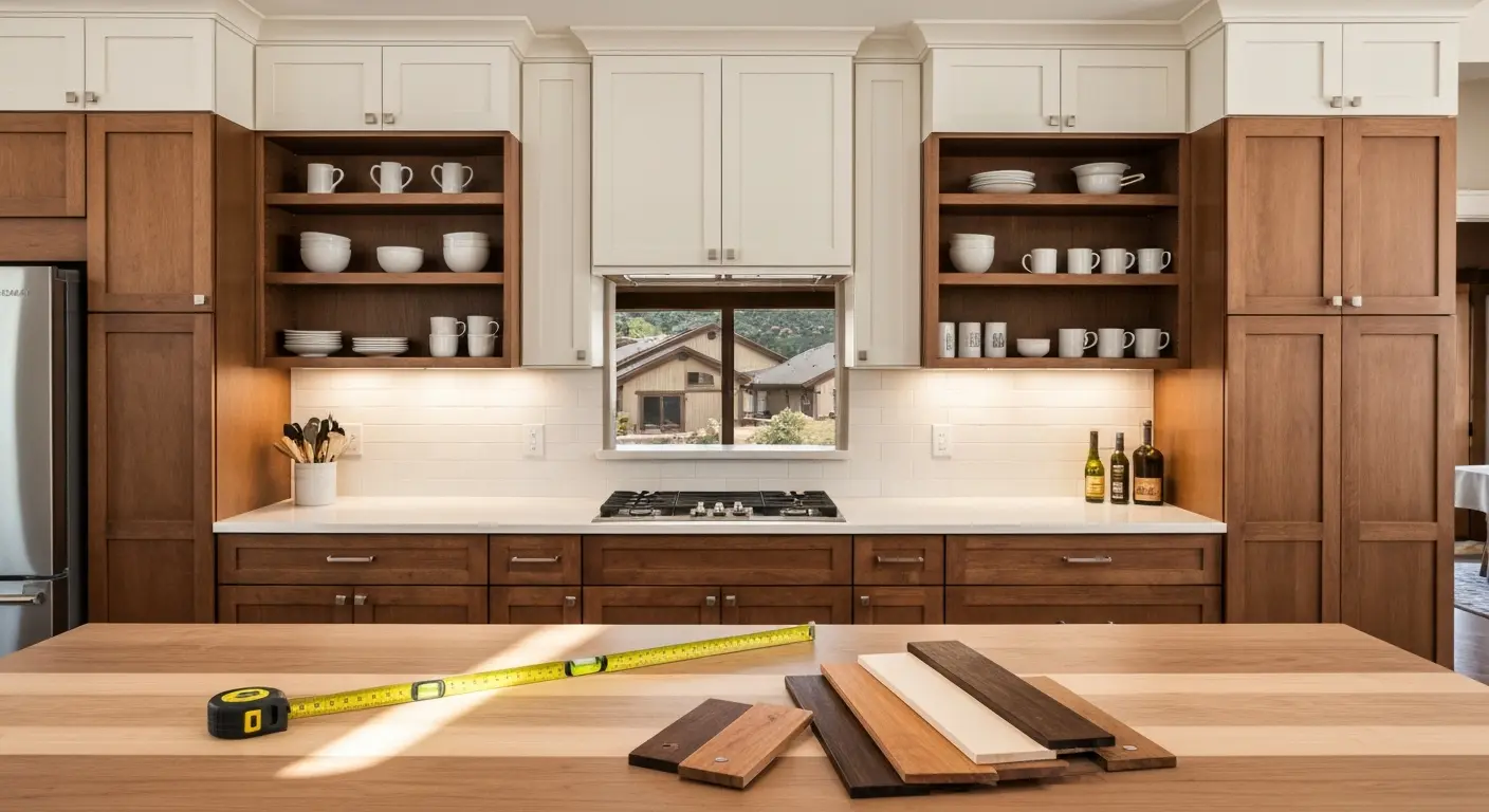 Custom kitchen cabinets