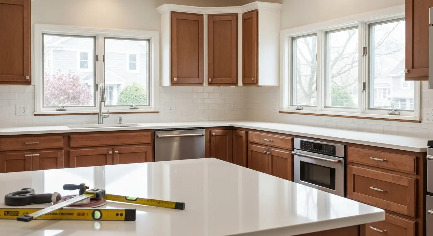 Custom kitchen cabinetry
