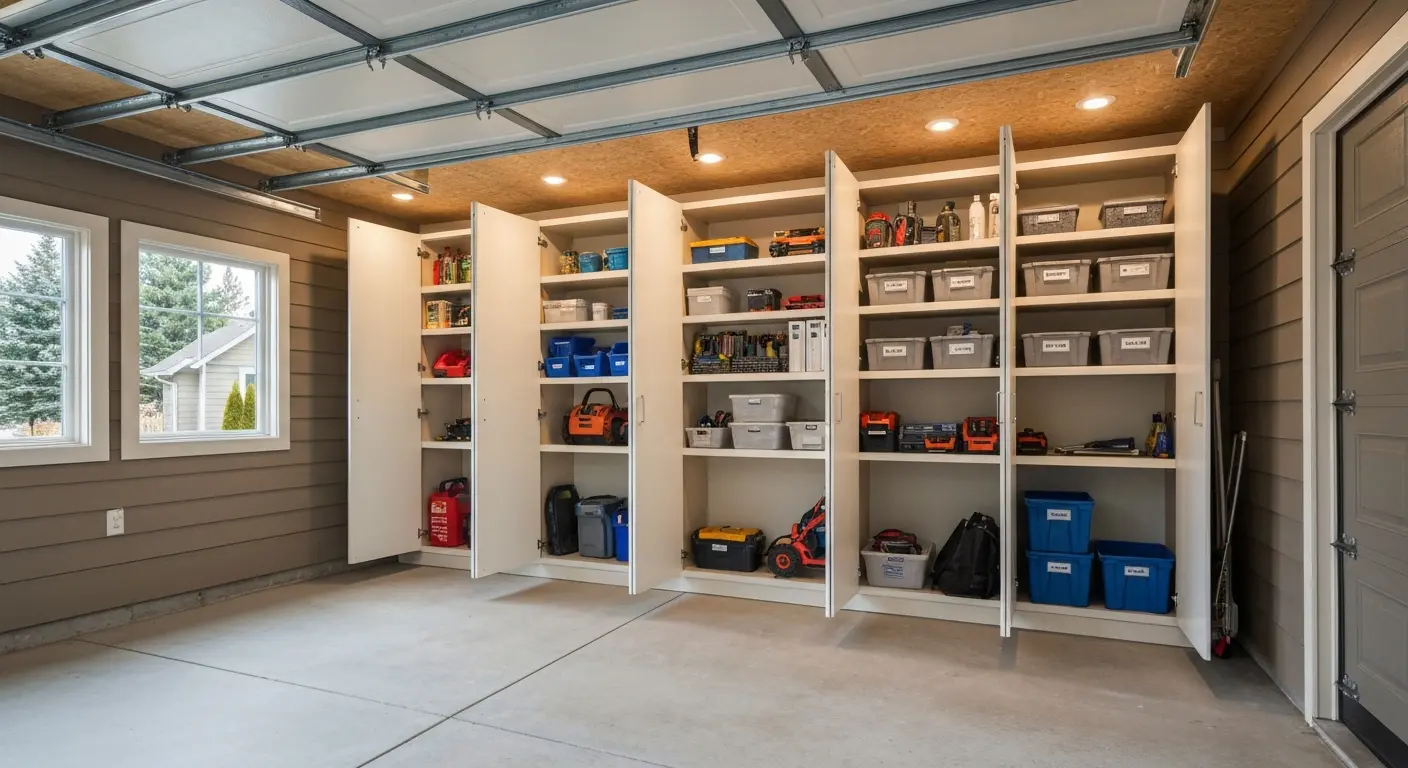 Garage storage cabinets