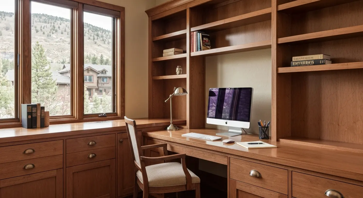 Home office cabinetry