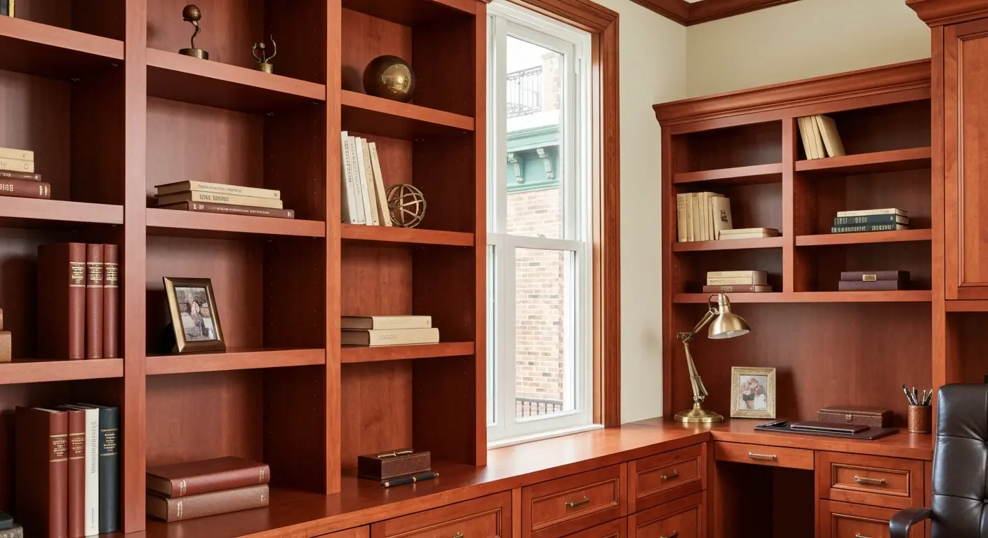 Custom office cabinetry