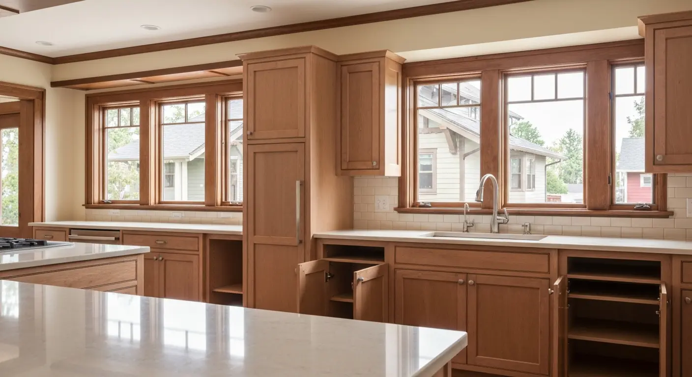 Custom kitchen cabinets