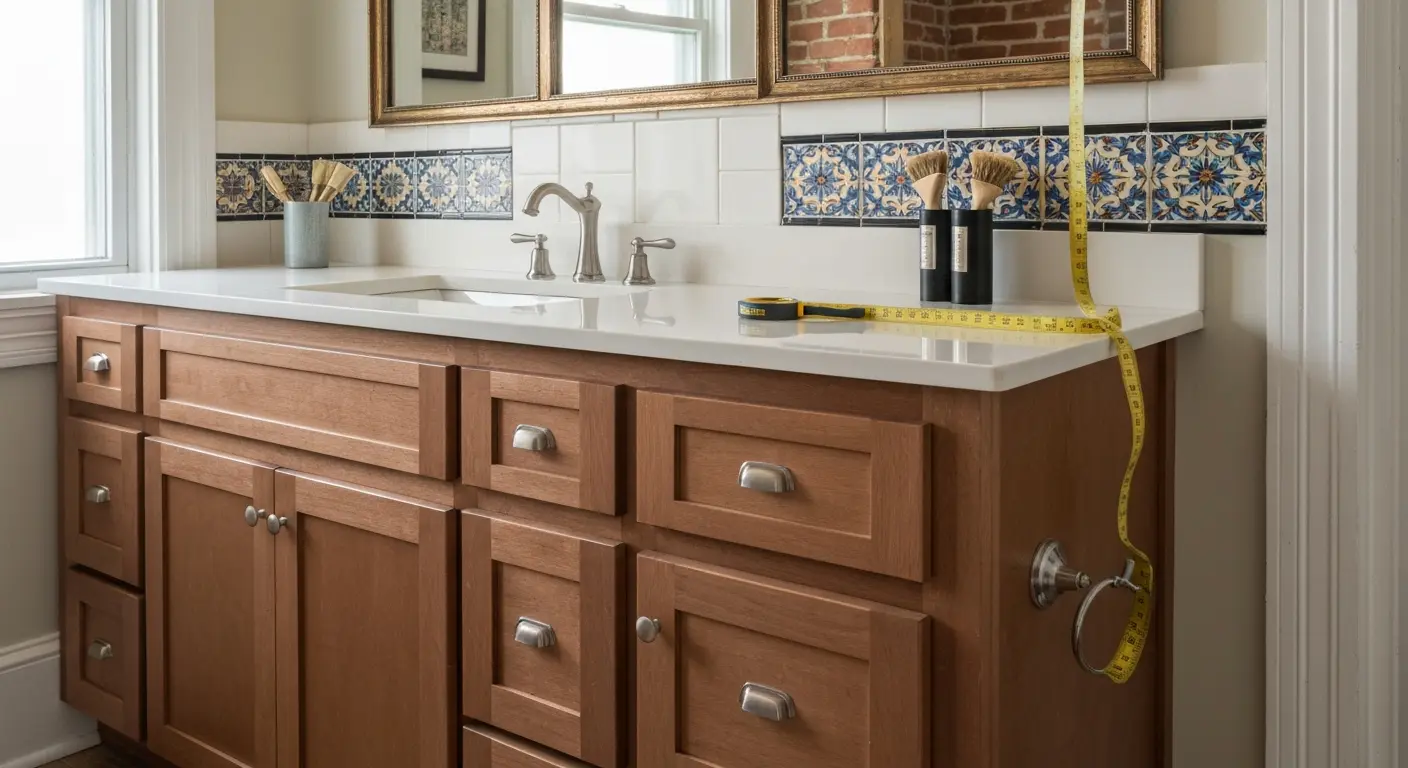 Bathroom vanity cabinet
