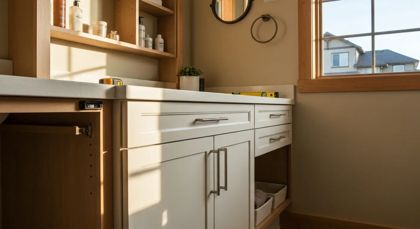 Custom bathroom vanity