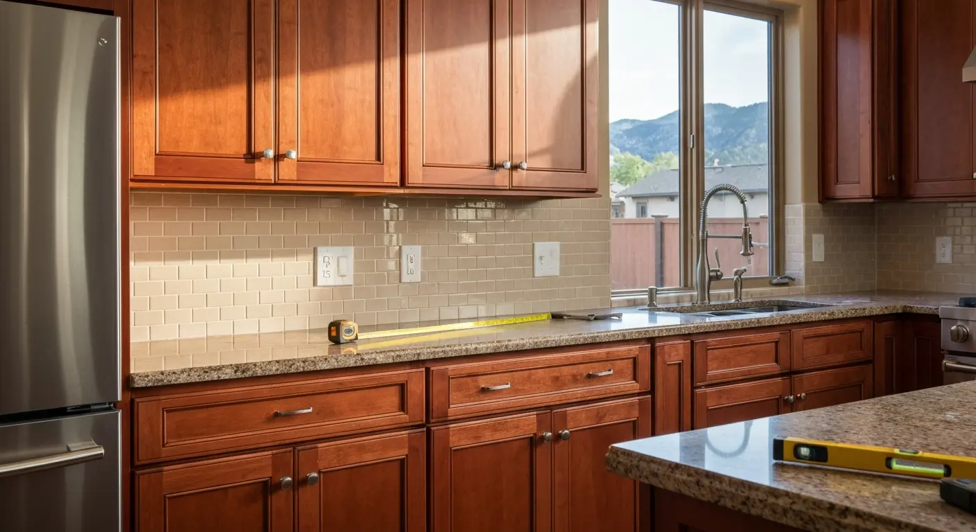 Custom kitchen cabinets