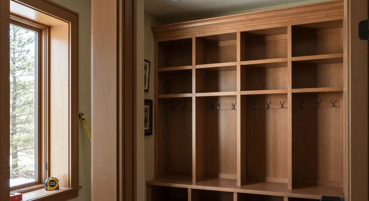 Mudroom cabinetry