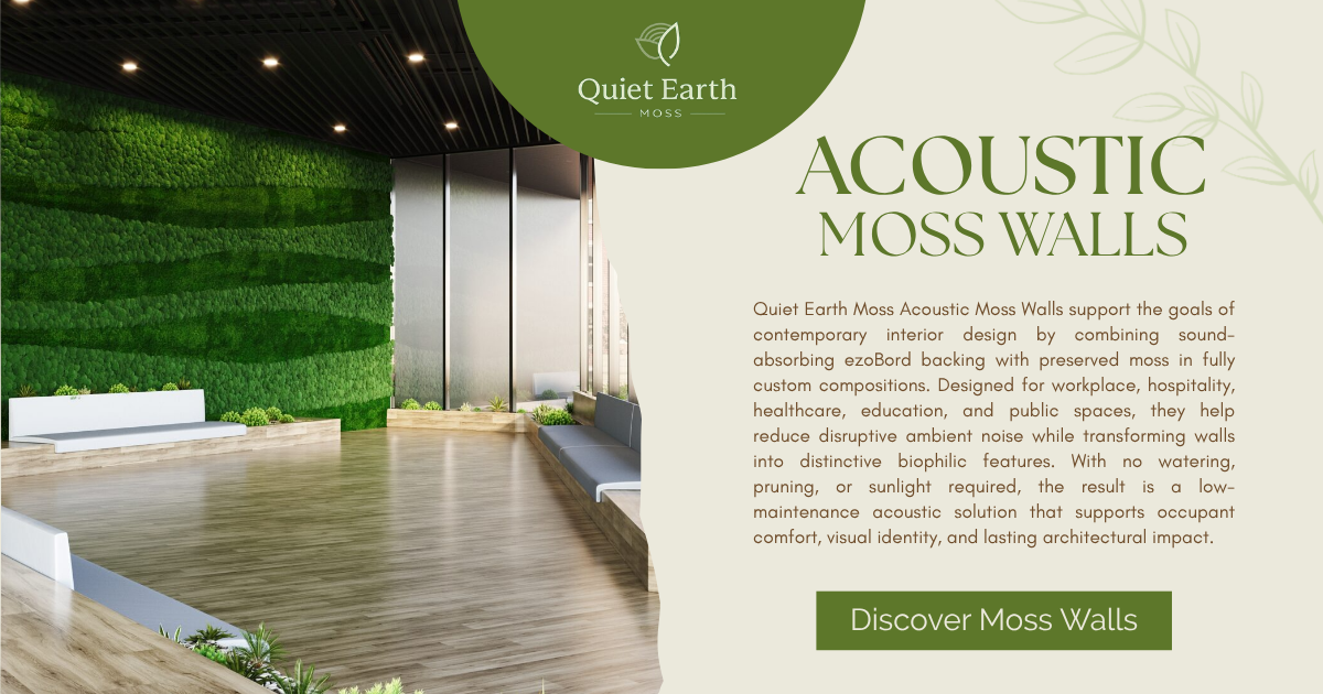 Acoustic Moss Walls Acoustic Moss Walls
