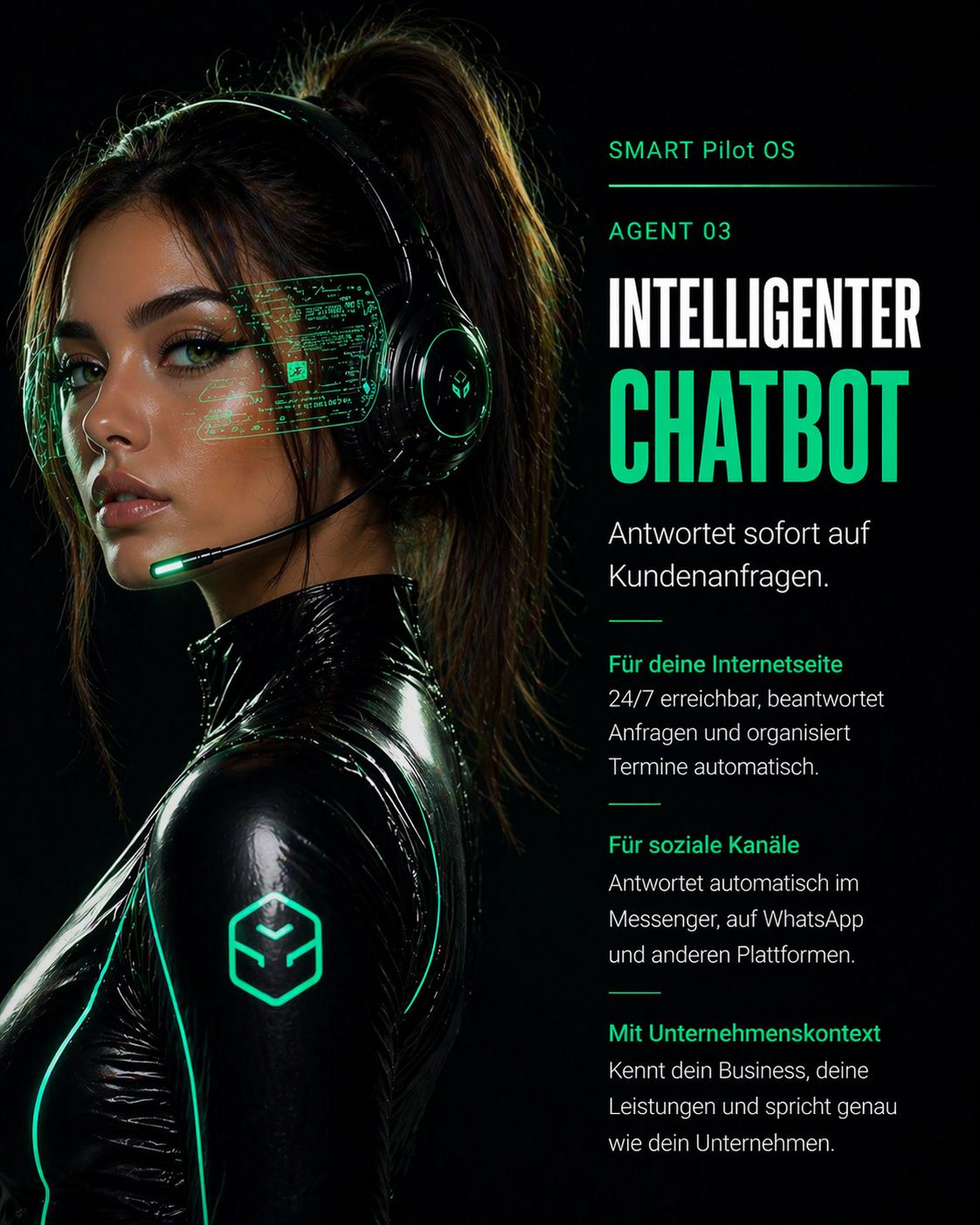 Intelligenter Chatbot für Lead-Qualifizierung