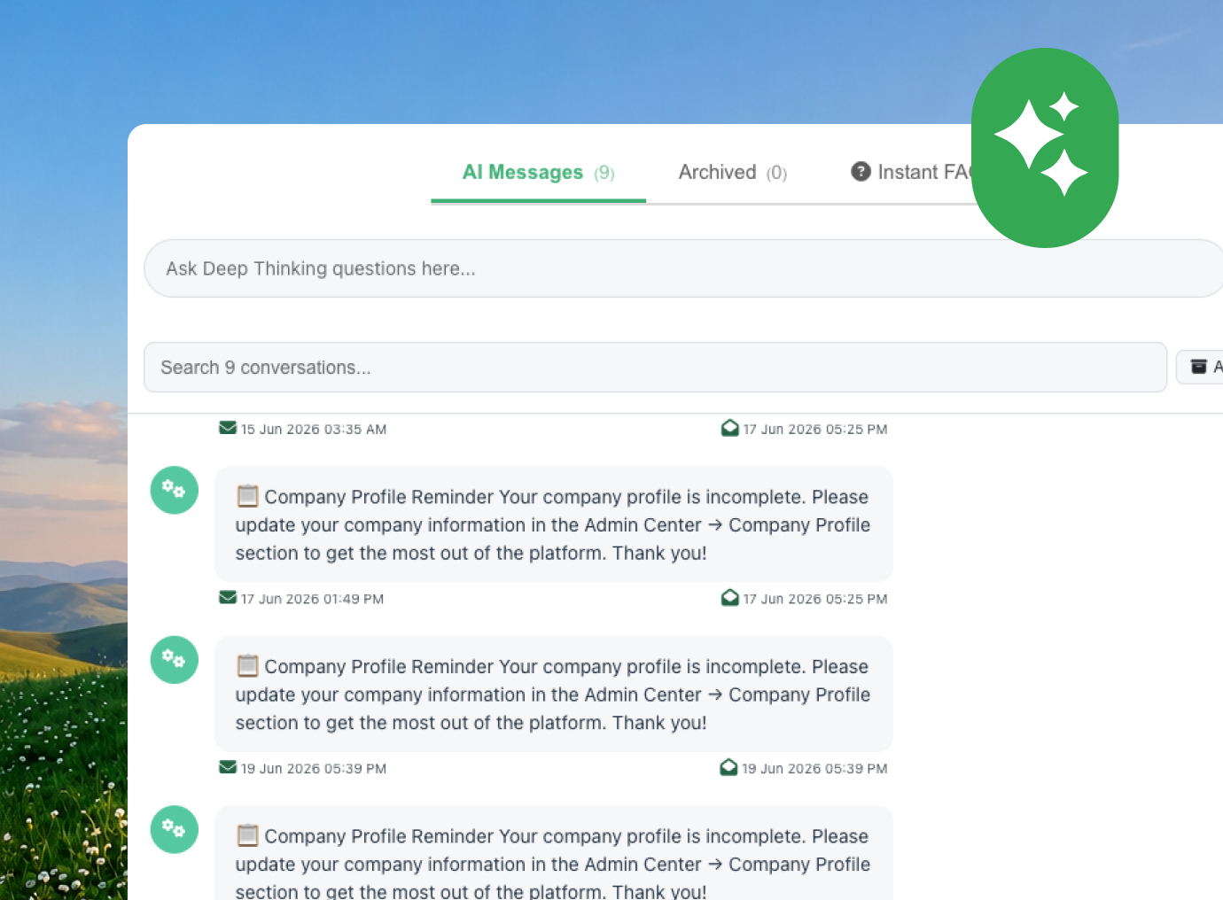 Business analytics platform