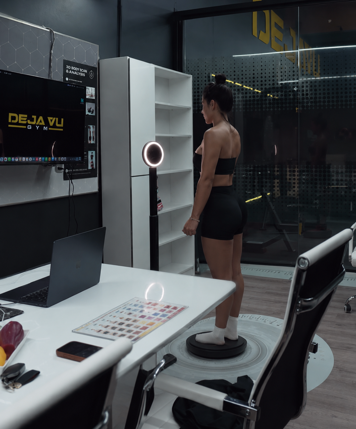 Free 3D body scan at Deja Vu Gym in Orlando