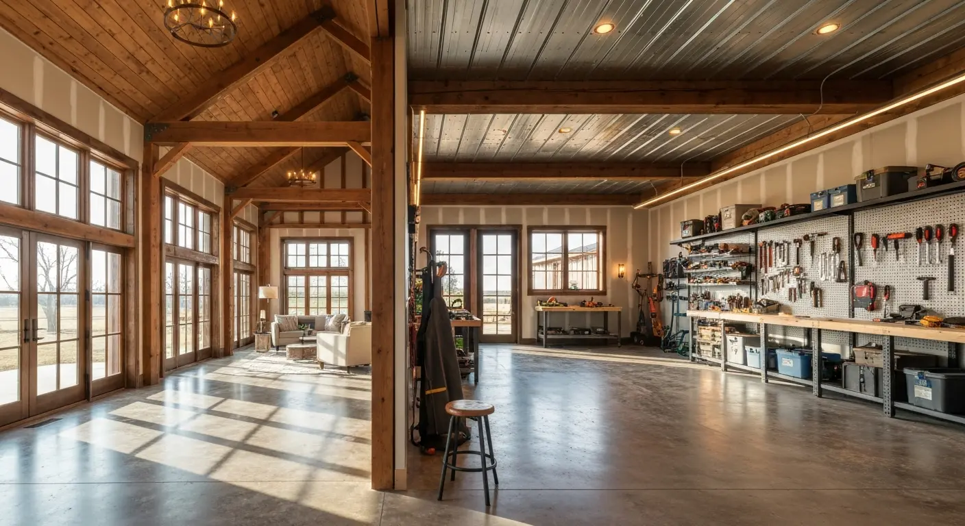 Barndominium construction