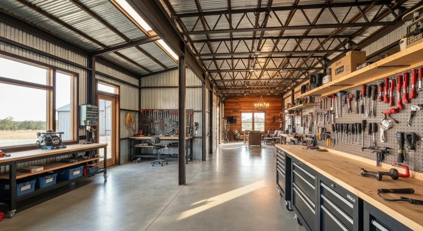 Barndominium construction