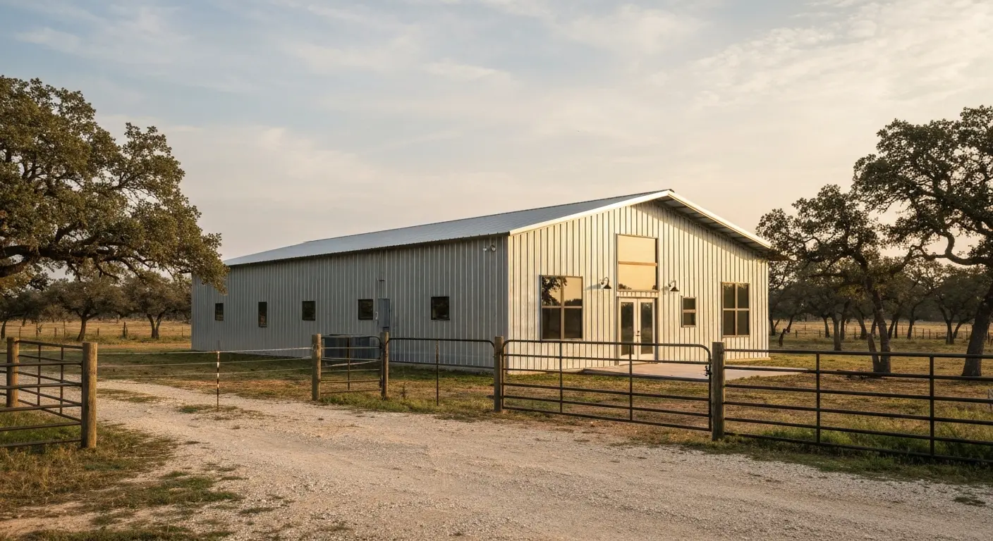 Barndominium exterior