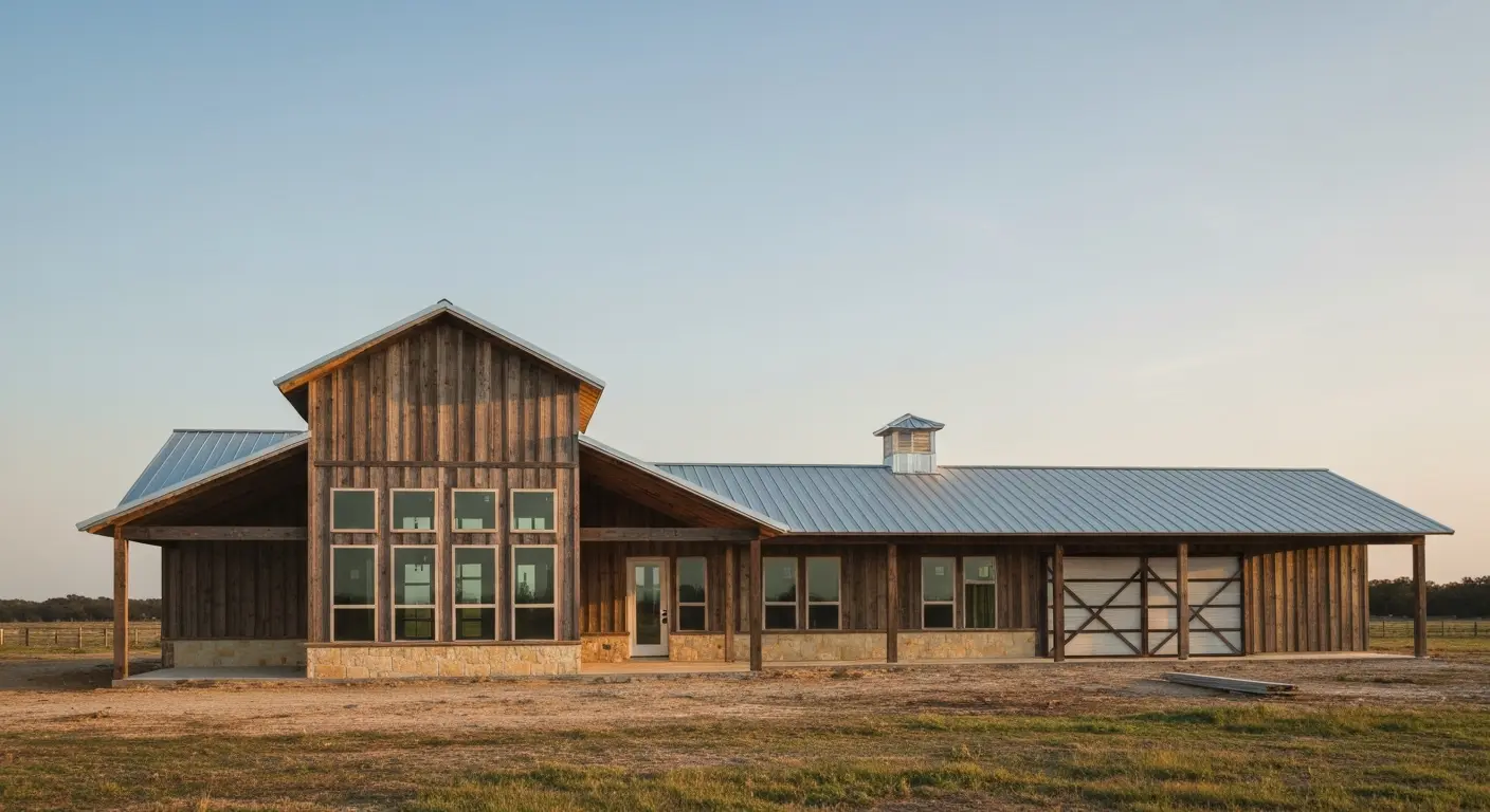 Barndominium construction Melissa Texas