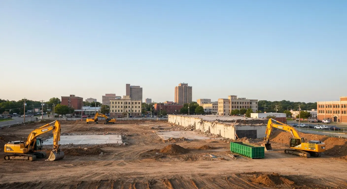 Commercial demolition project