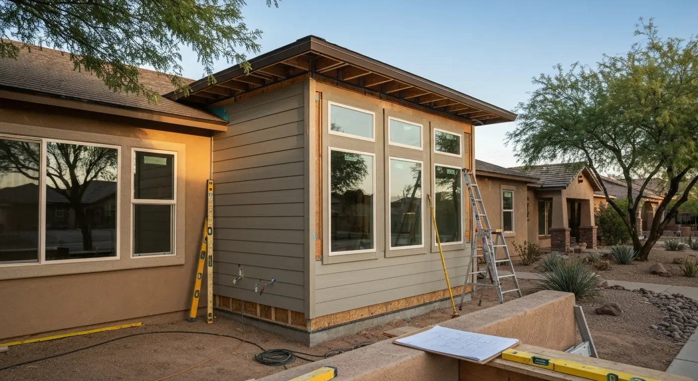 Home addition project