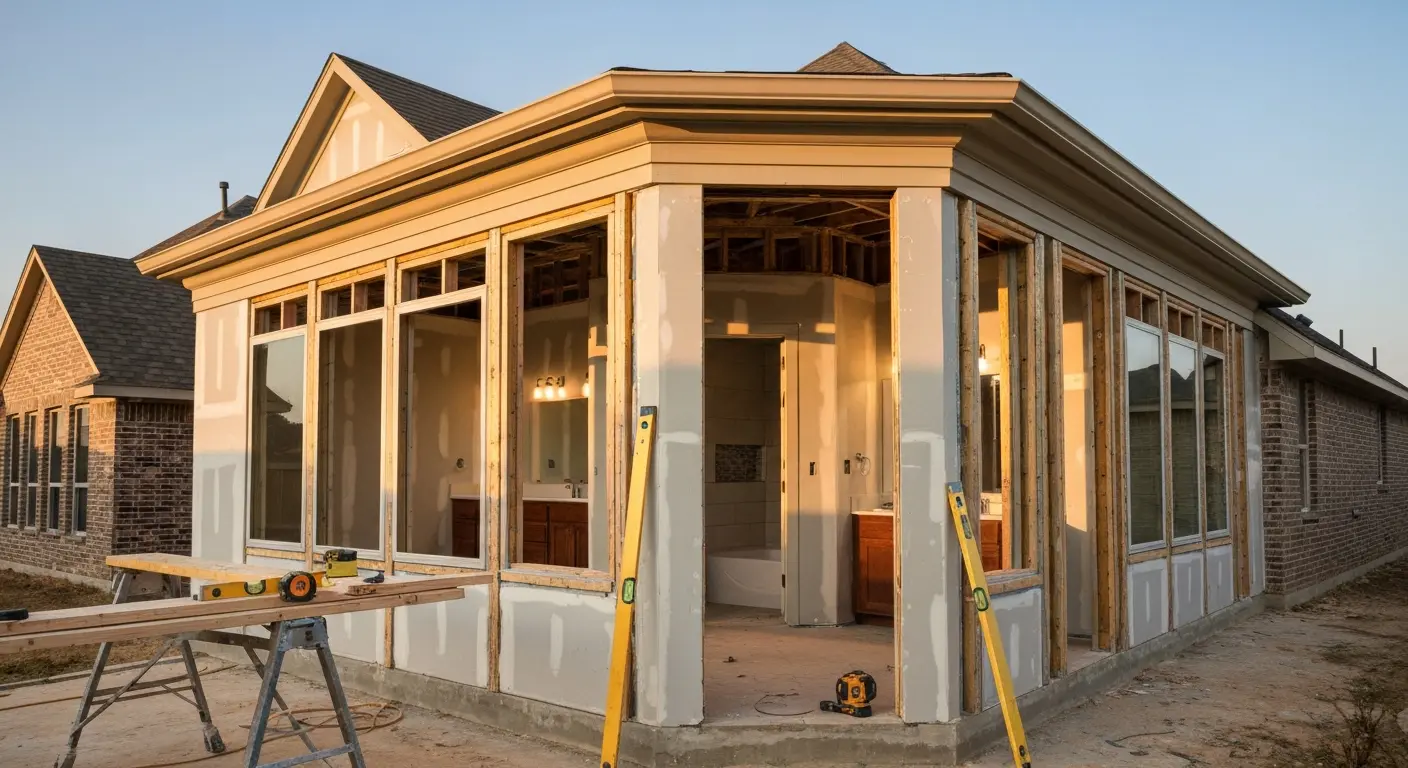 Master suite addition
