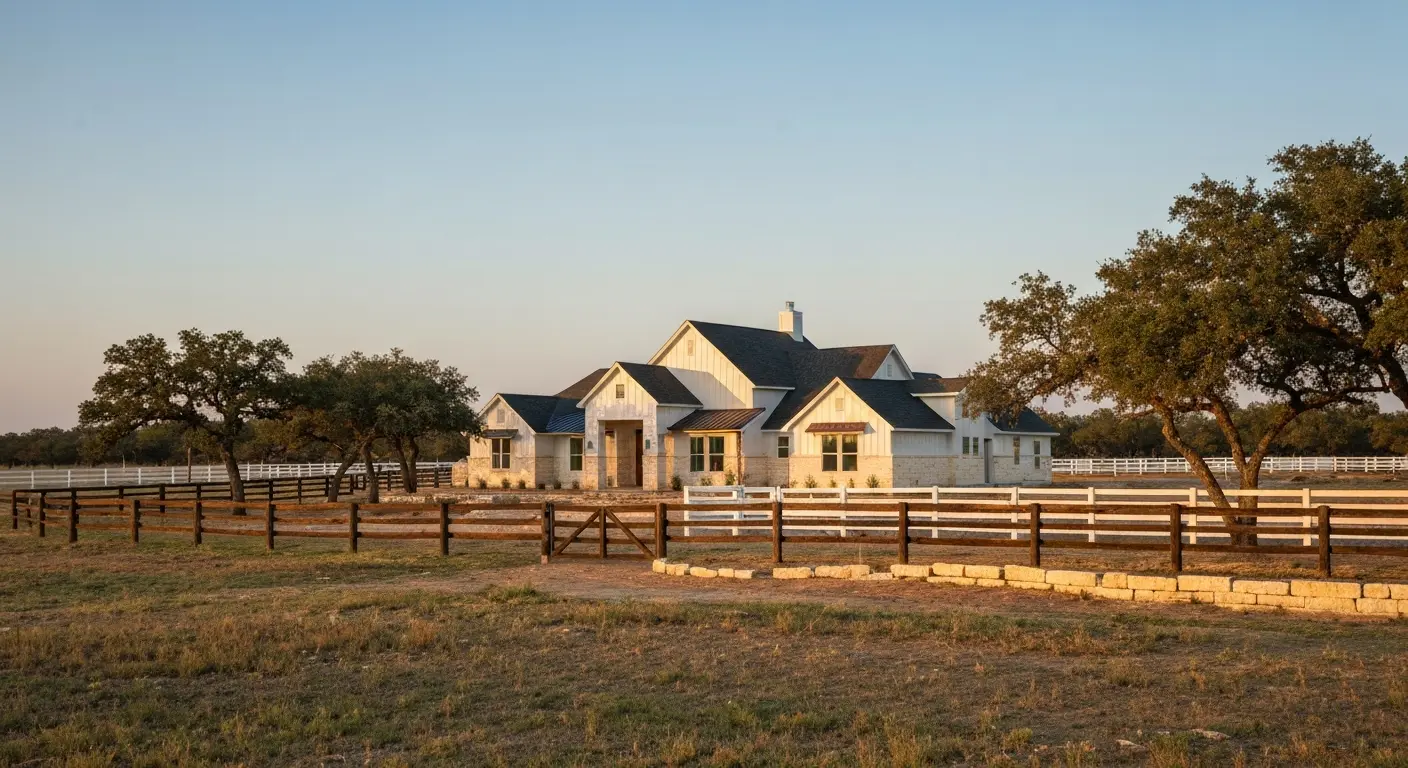 Custom home in Tioga