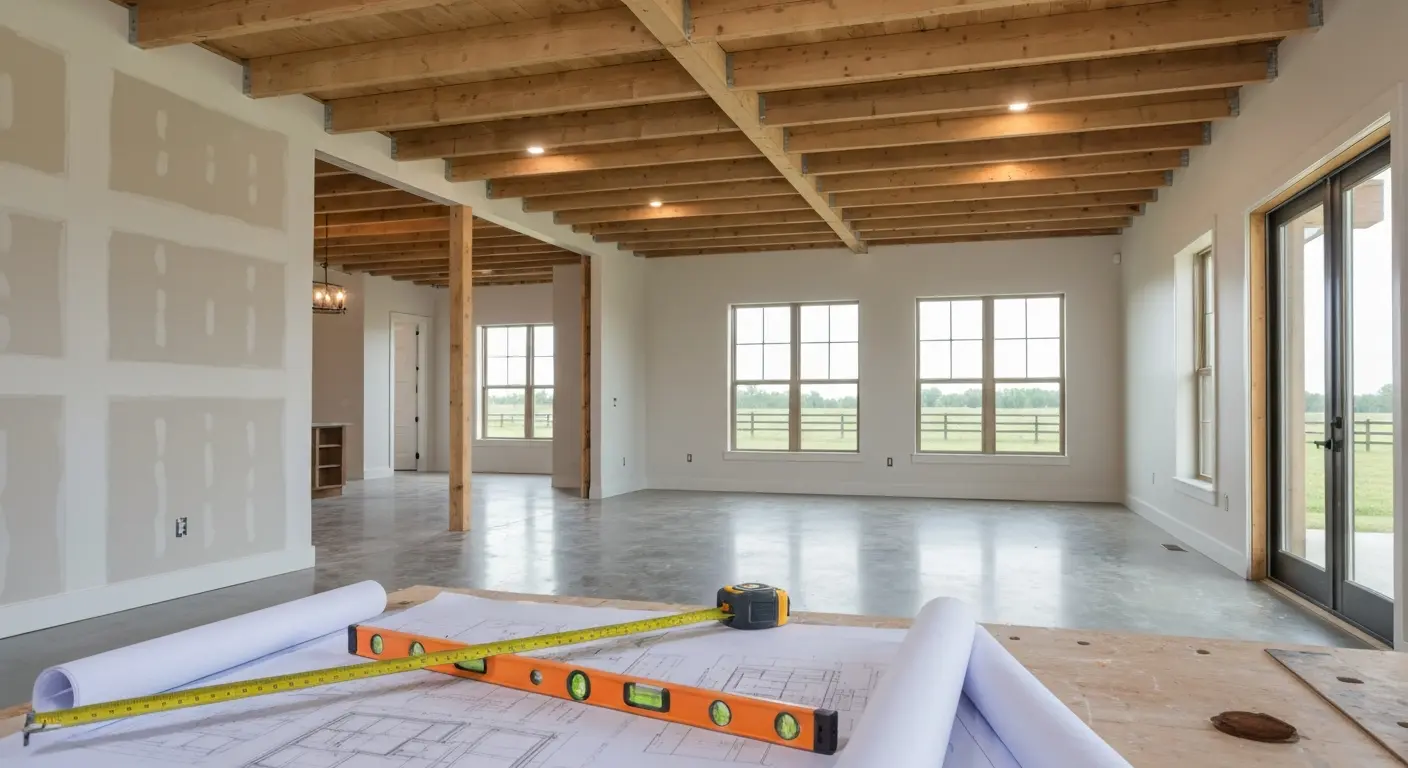 Barndominium construction