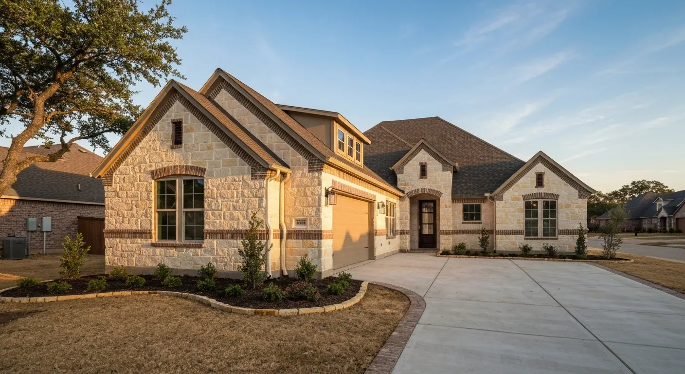 Custom home construction Gunter