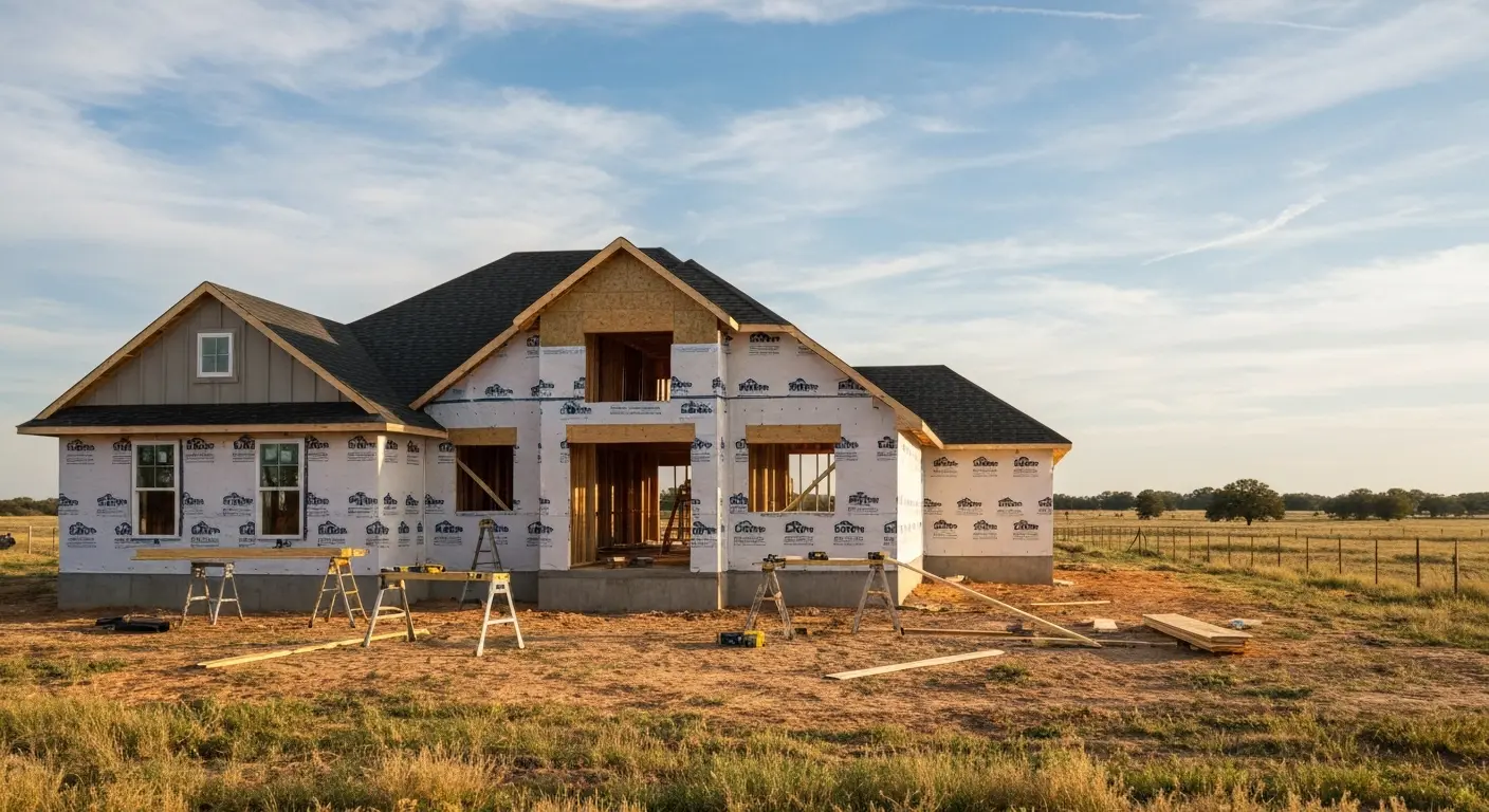 Custom home construction in Collinsville