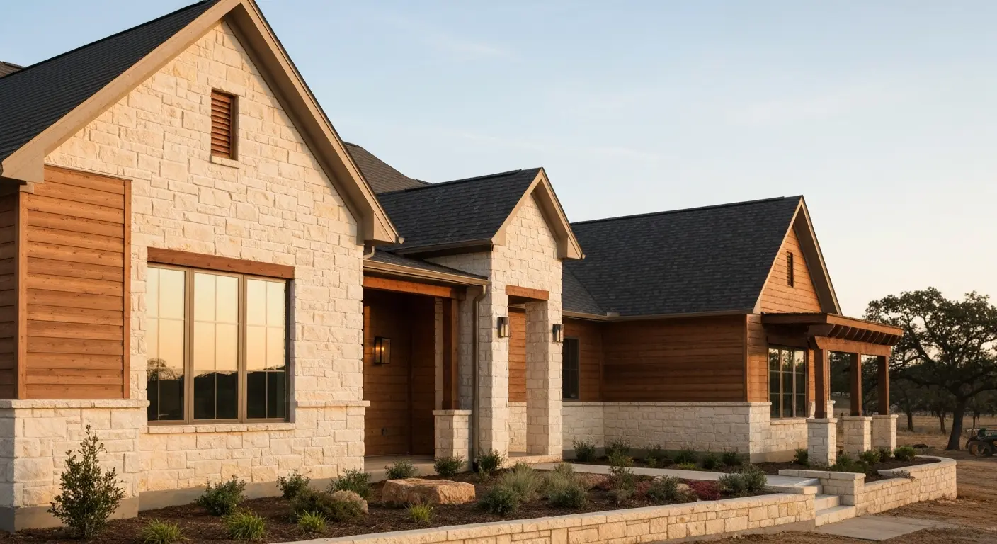 Custom home in Van Alstyne