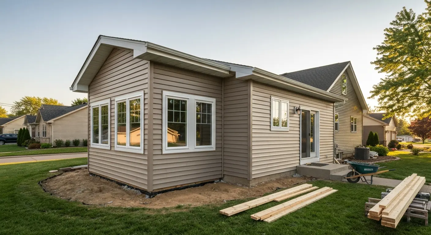 Home addition project