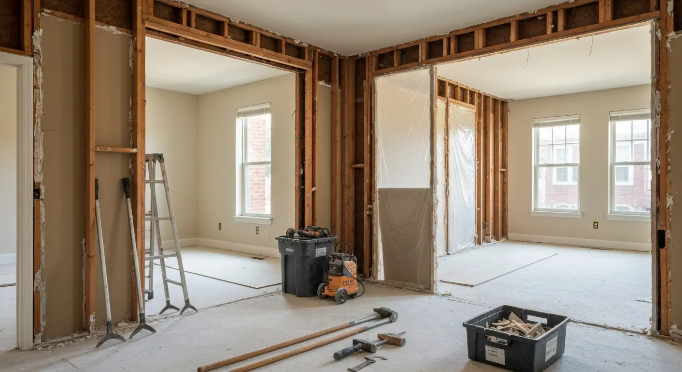 Selective interior demolition