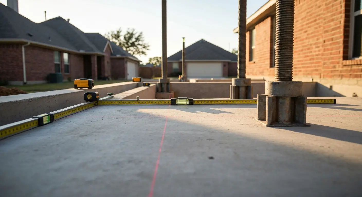 Foundation repair work