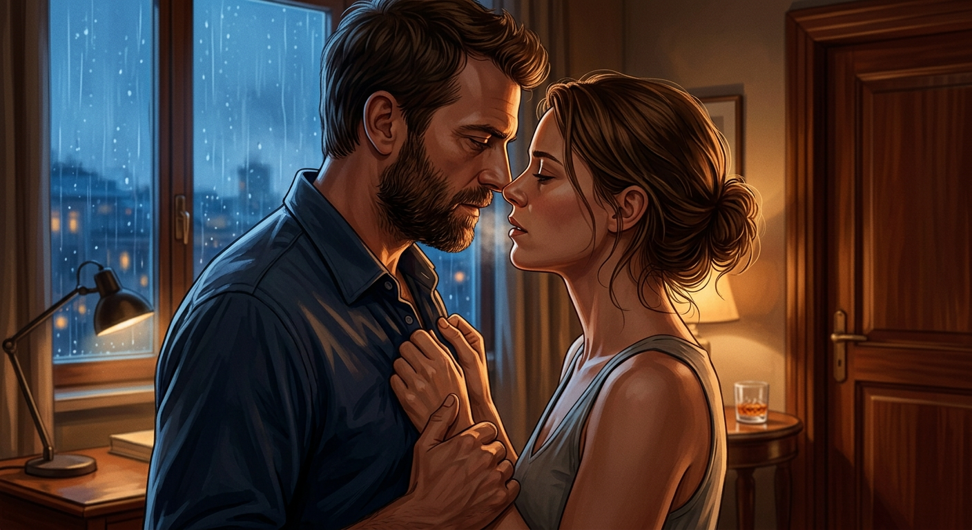 Szene aus der Liebesgeschichte