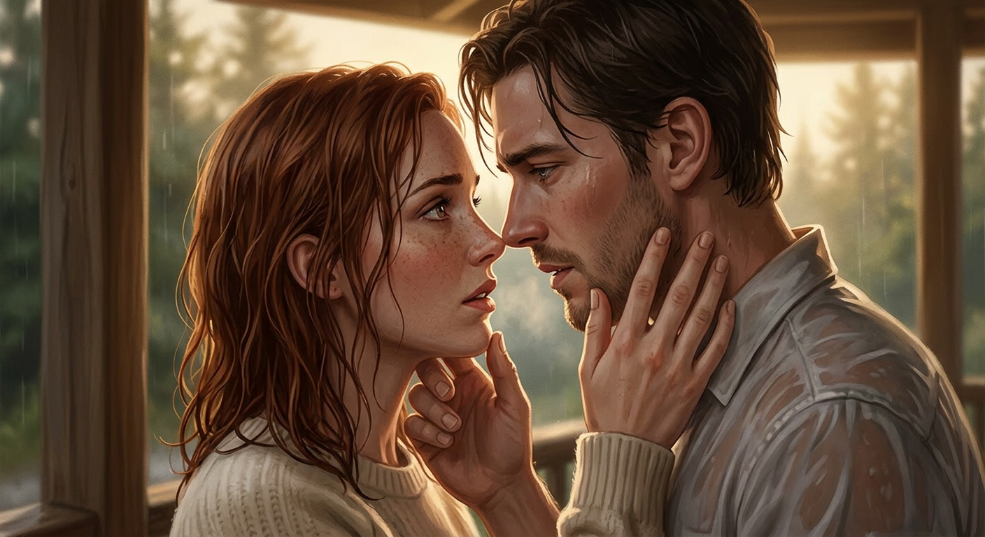 Szene aus der Liebesgeschichte