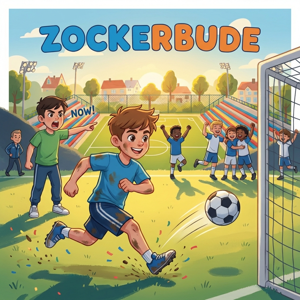 Szene aus der Geschichte mit Max und Linus