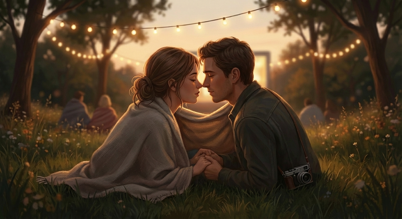 Szene aus der Liebesgeschichte