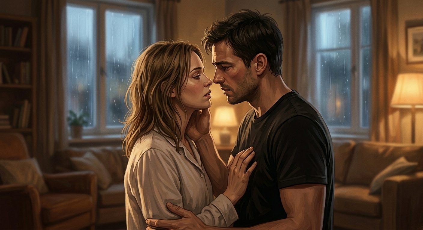 Szene aus der Liebesgeschichte