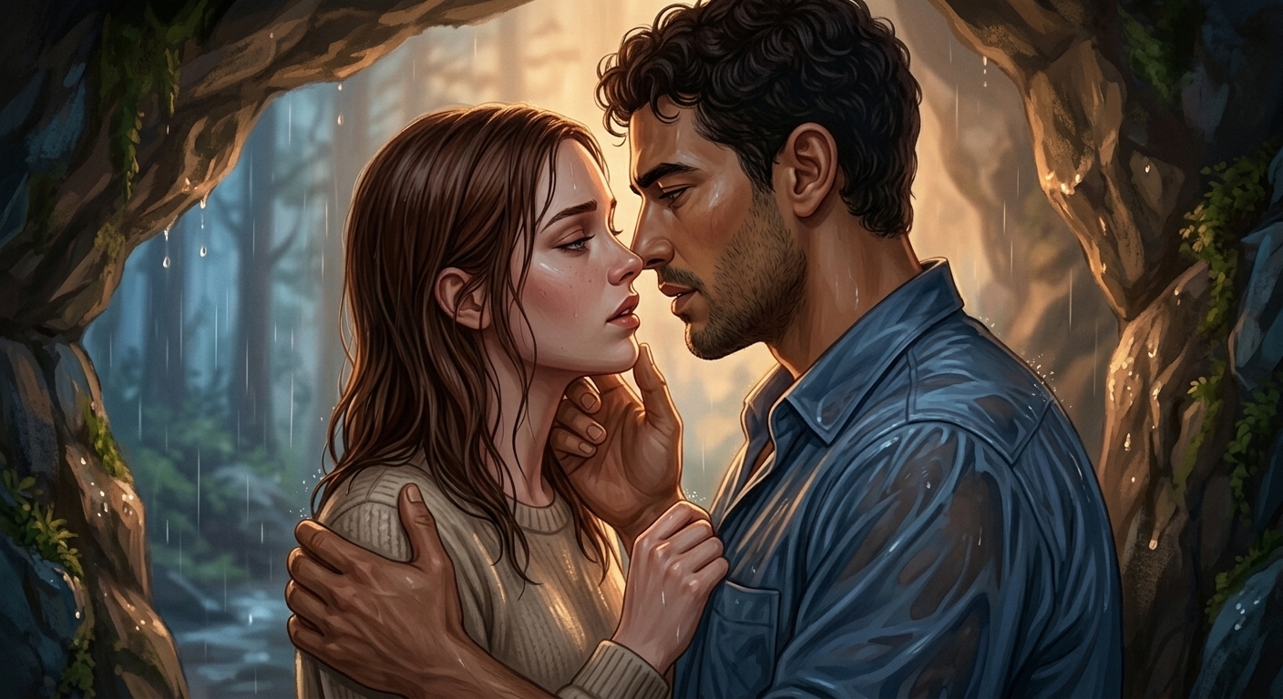 Szene aus der Liebesgeschichte